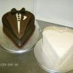 9" Heart Bride and Groom