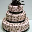 Pink and Chocolate Swirls and Bow