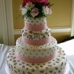 Pink ribbon & chocolate accents