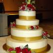 Gold Ribbon and Roses