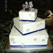 Snowflakes and ribbon